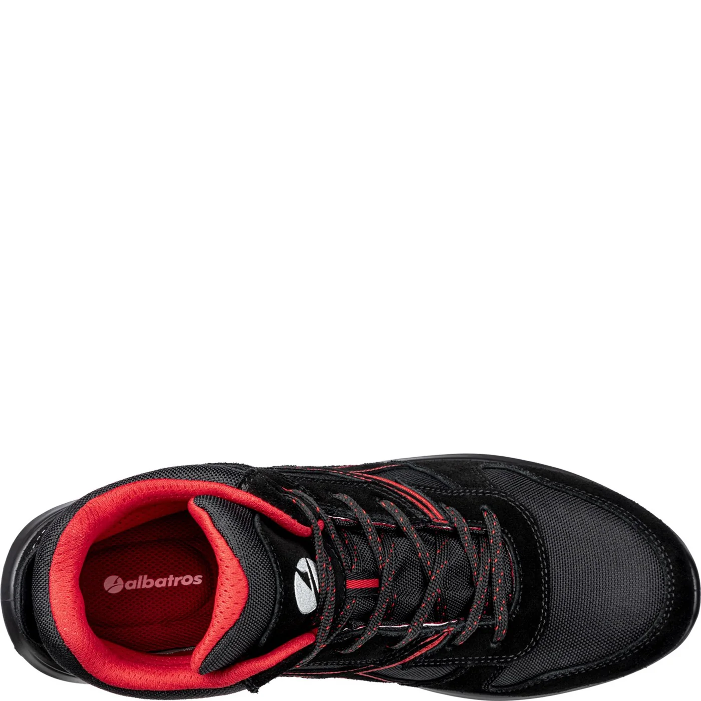 Albatros Clifton Mid Safety Boot S3 Black/Red - Image 4