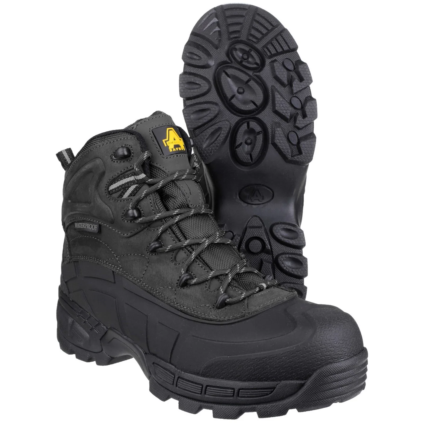 Amblers Safety FS430 Orca Hybrid Waterproof Non-Metal Safety Boot SBH Black - Image 3