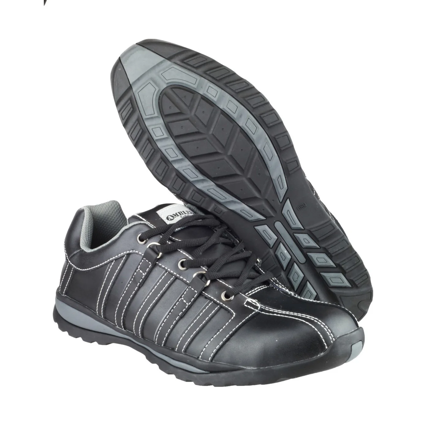 Amblers Safety FS50 Antistatic Lace up Safety Trainer S1 Black - Image 3