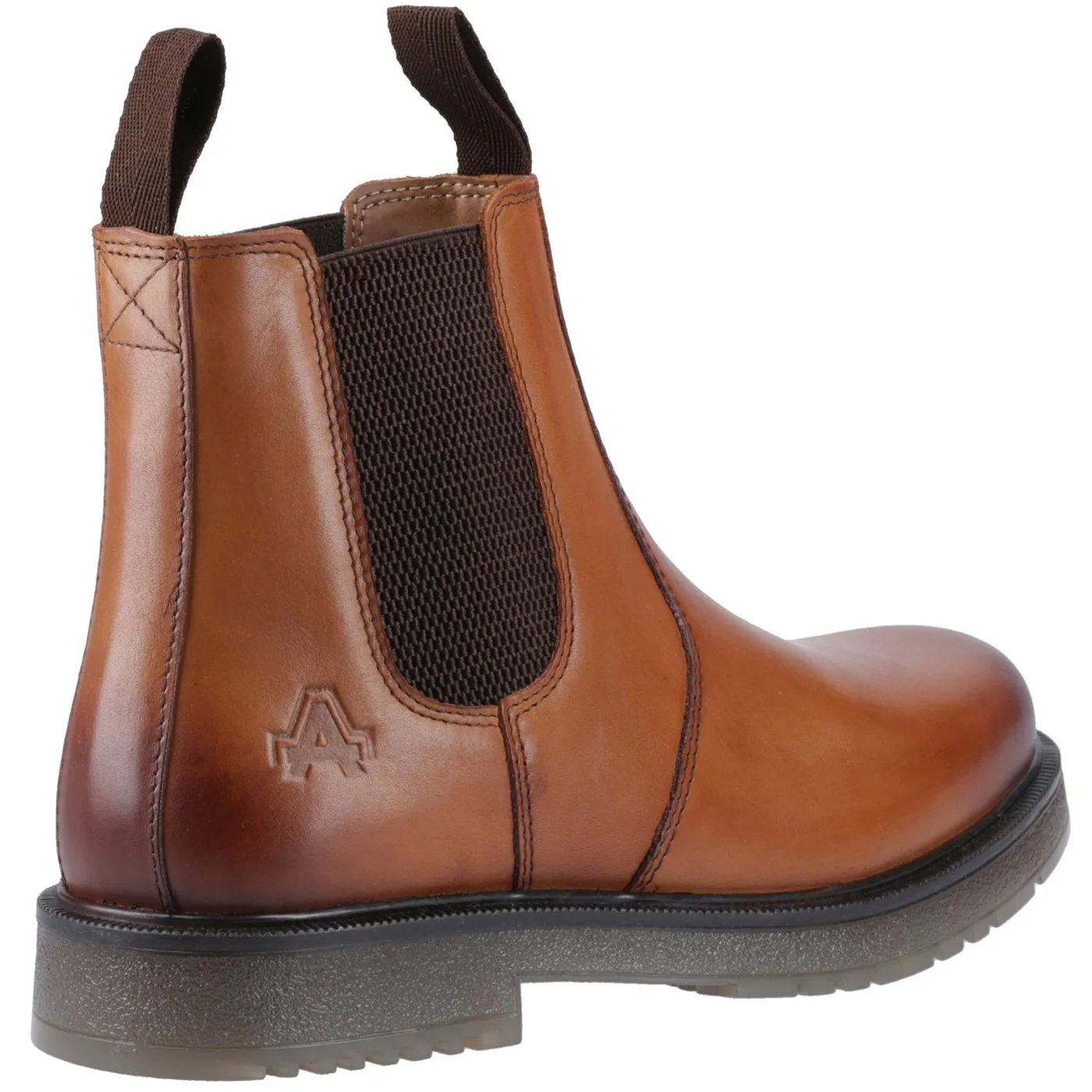 Amblers Wells Boots Tan - Image 2