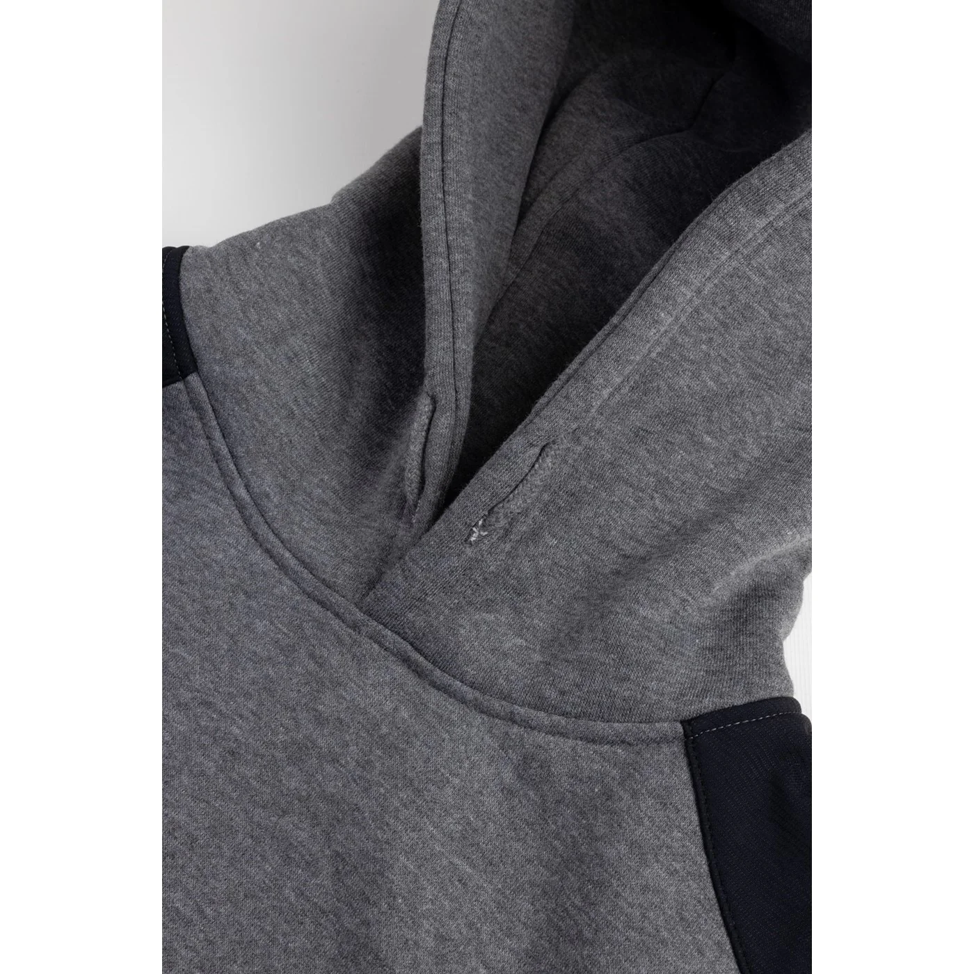 Caterpillar Essentials Hooded Sweatshirt  Dark Heather Grey - Image 4