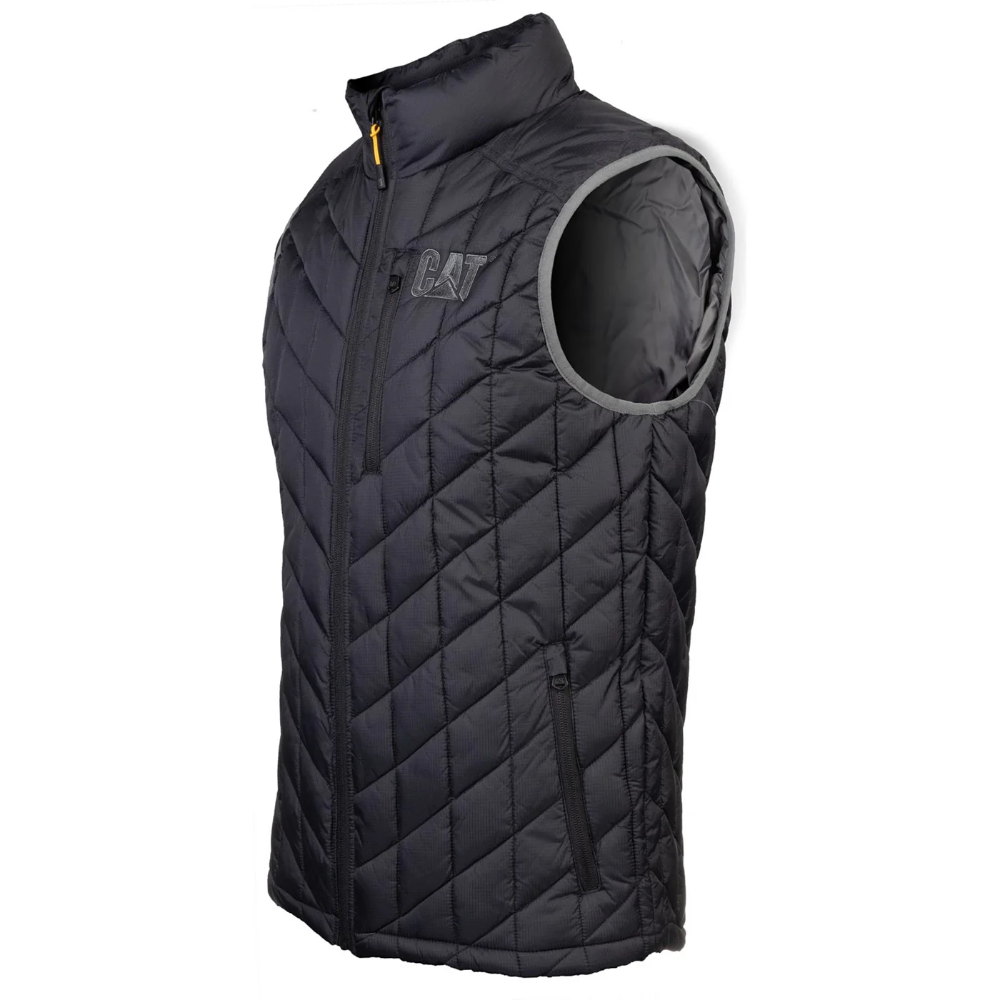 Caterpillar Insulated Vest Black Charcoal - Image 2