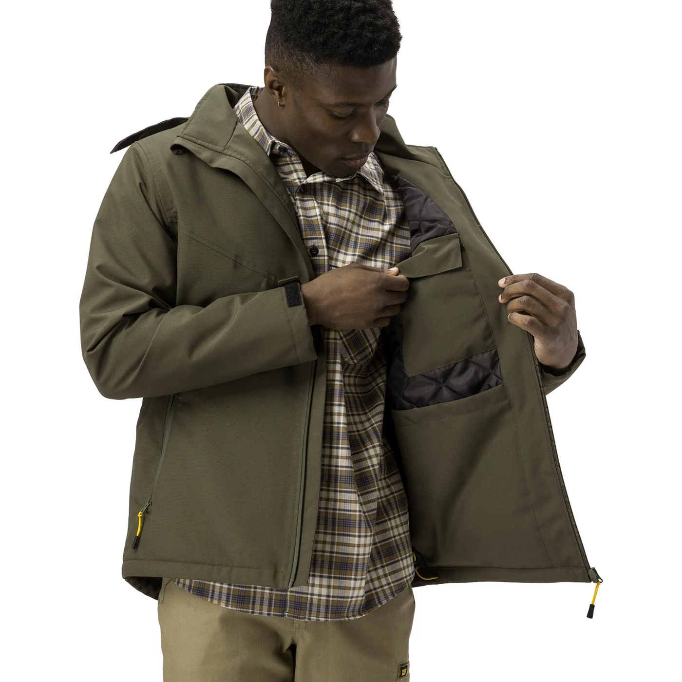 Caterpillar Lightweight Insulated Jacket Moss - Image 4