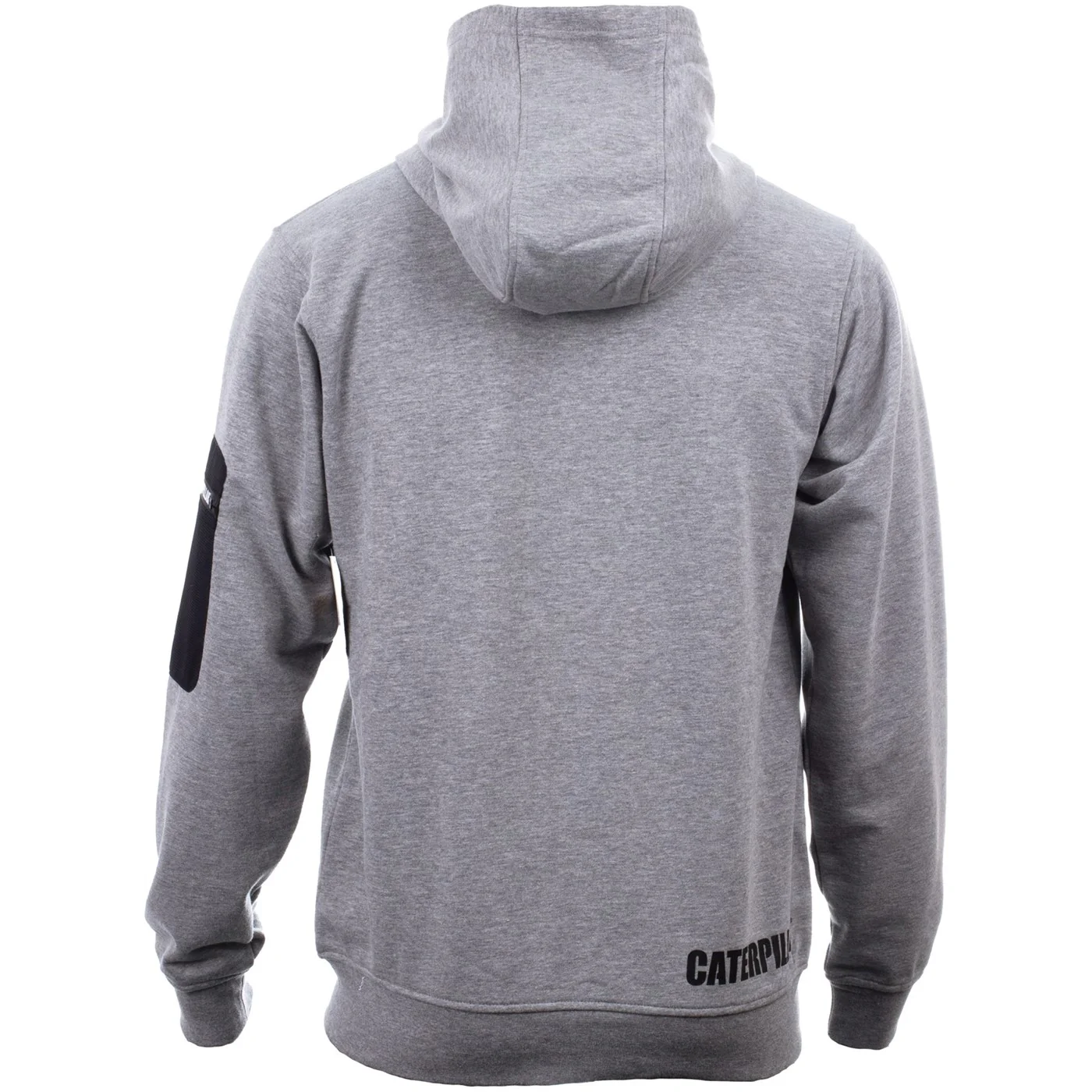 Caterpillar Loopback Full Zip Hoodie Grey - Image 2