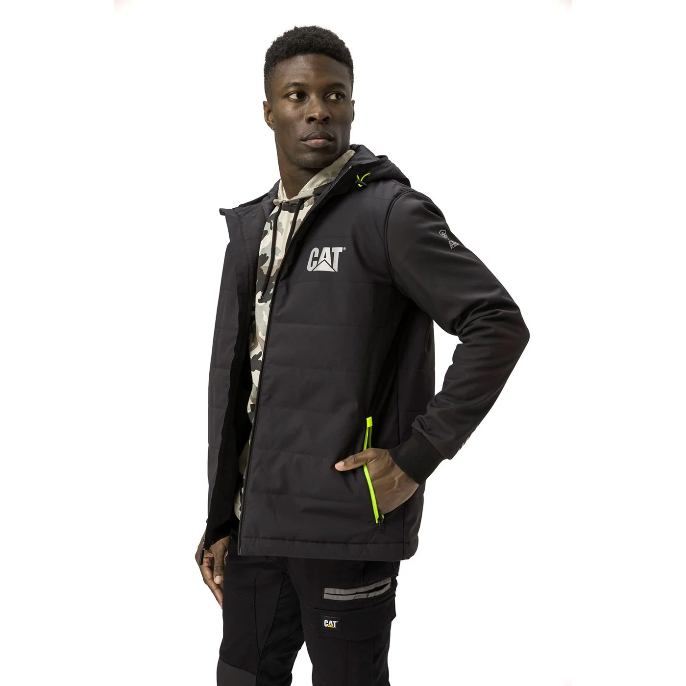 Caterpillar Tech Hybrid Jacket  Black - Image 3