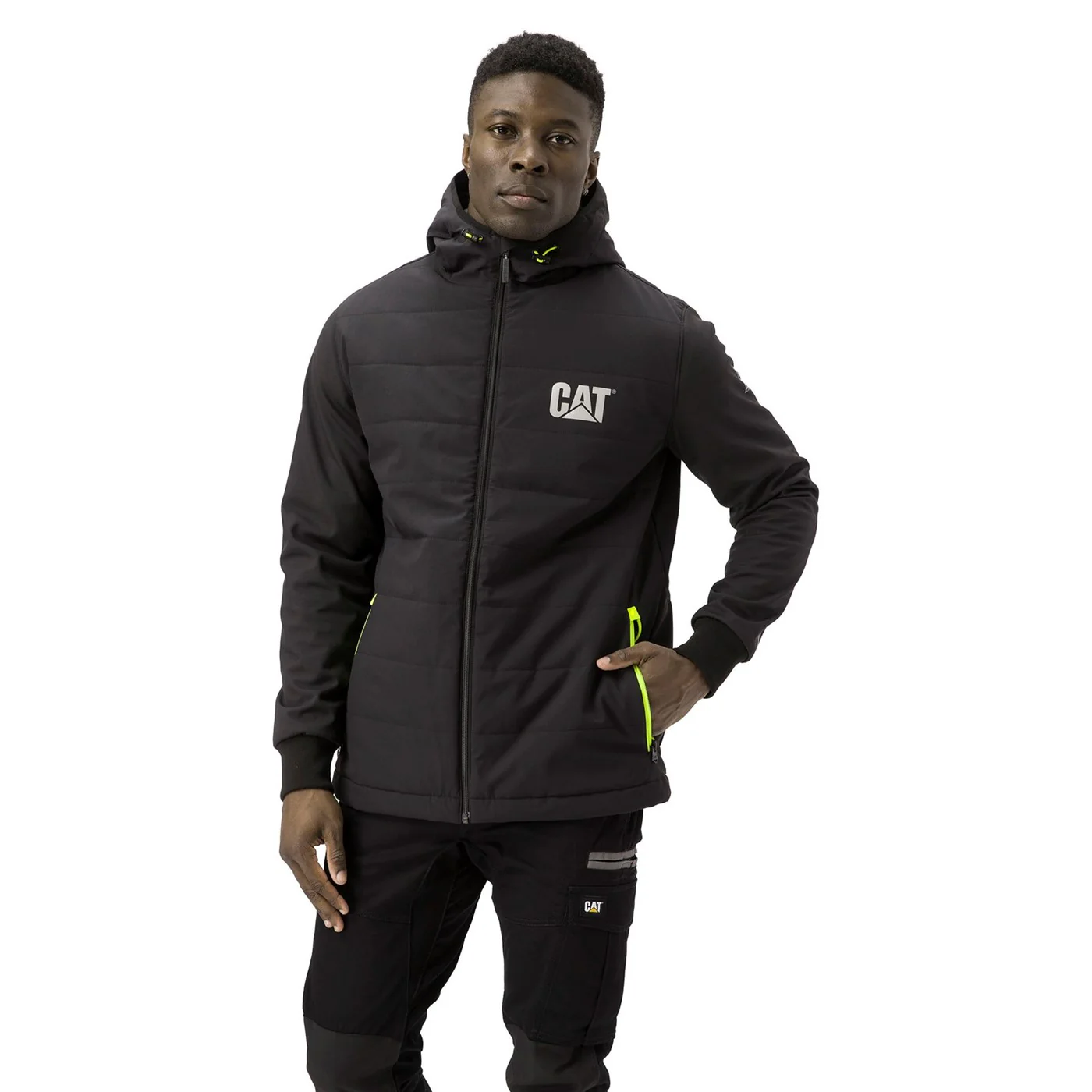 Caterpillar Tech Hybrid Jacket  Black - Image 4