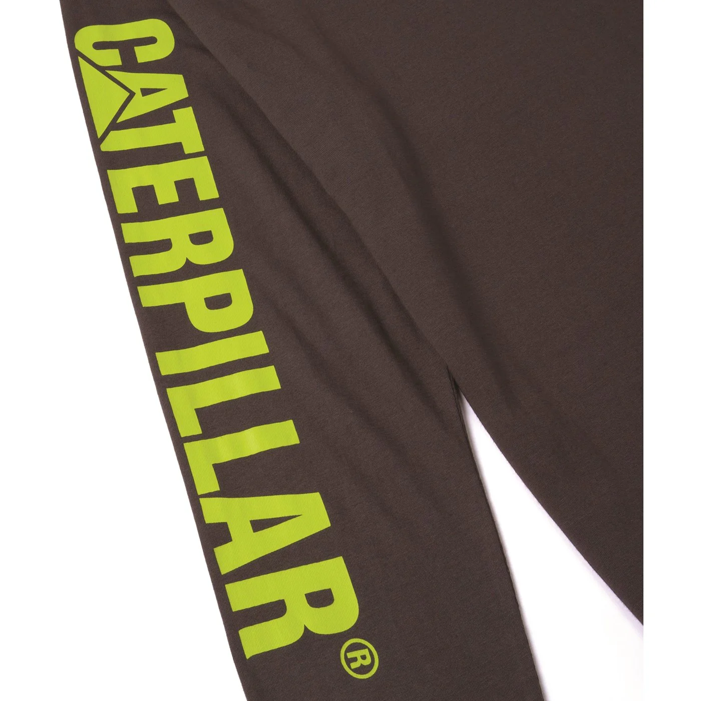 Caterpillar Trademark Banner Long Sleeve T-Shirt Magnet - Image 3