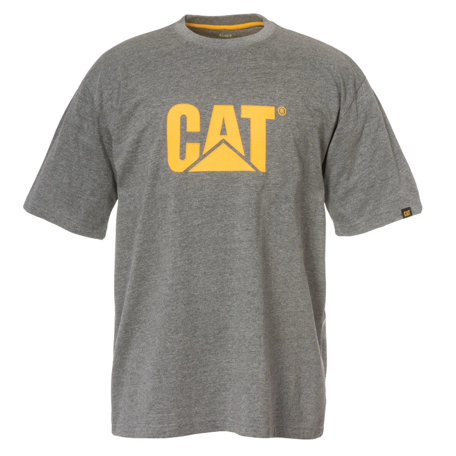 Caterpillar Trademark Logo T-Shirt Dark Heather Grey