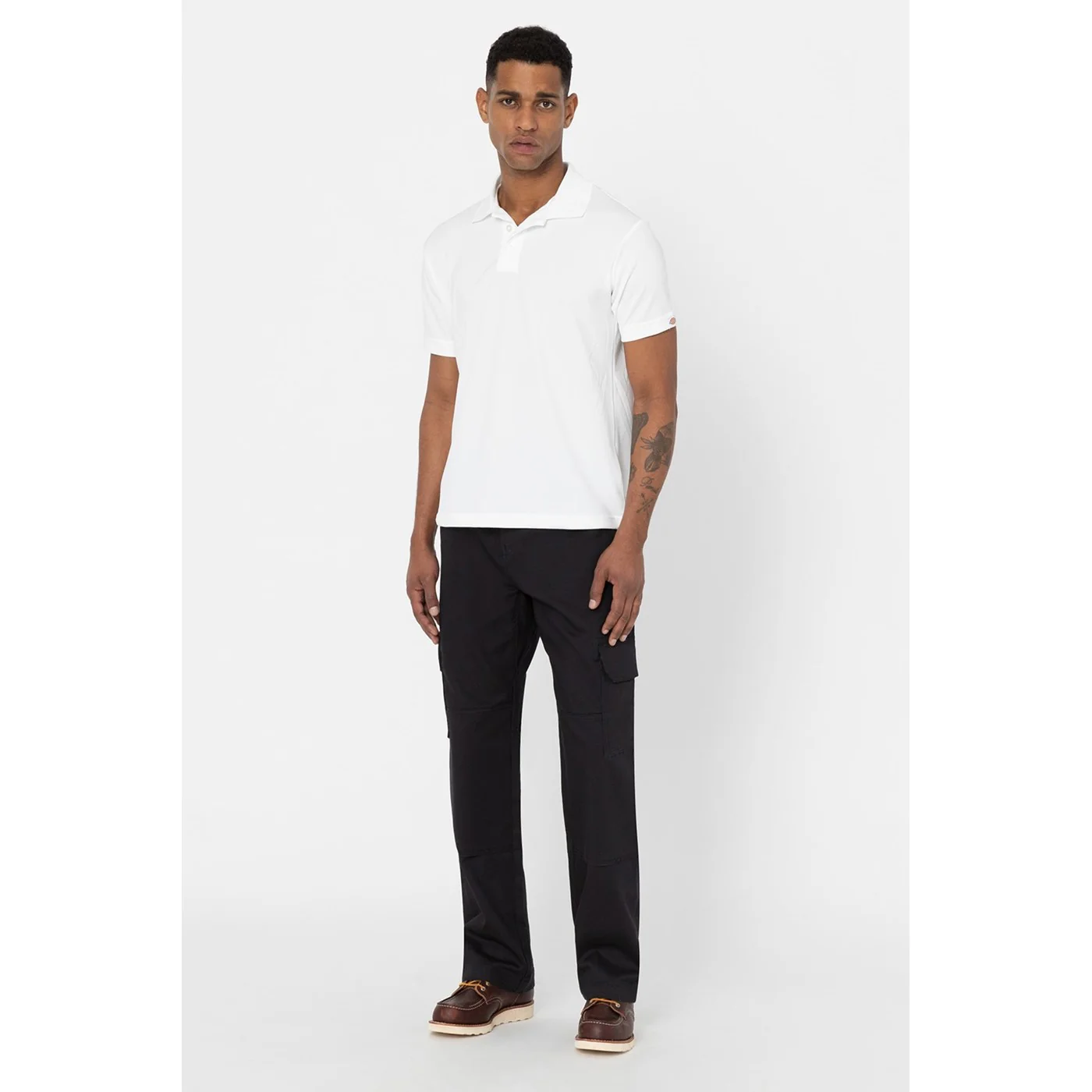 Dickies Everyday Polo Shirt  White - Image 3