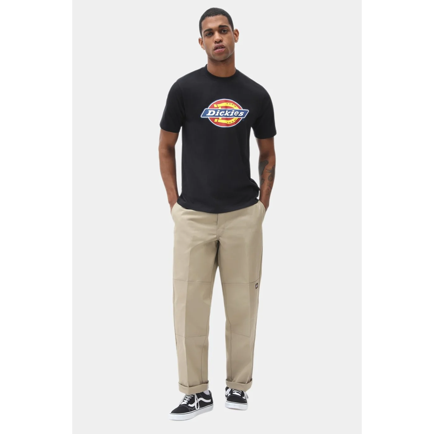 Dickies Icon Logo Short Sleeve T-Shirt  Black - Image 3