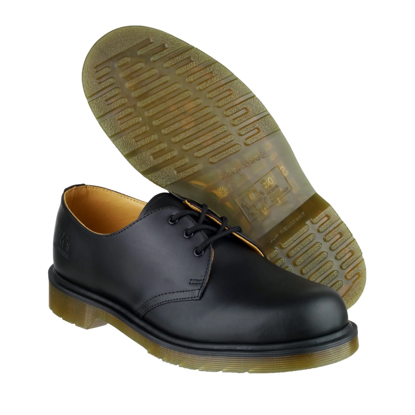Dr Martens B8249 Lace-Up Leather Shoe OB Black - Image 3