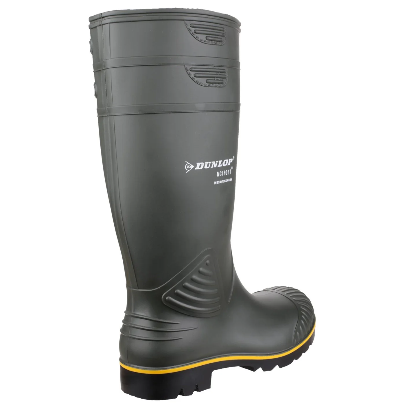 Dunlop Acifort Heavy Duty Non Safety Wellington O4 Green - Image 2
