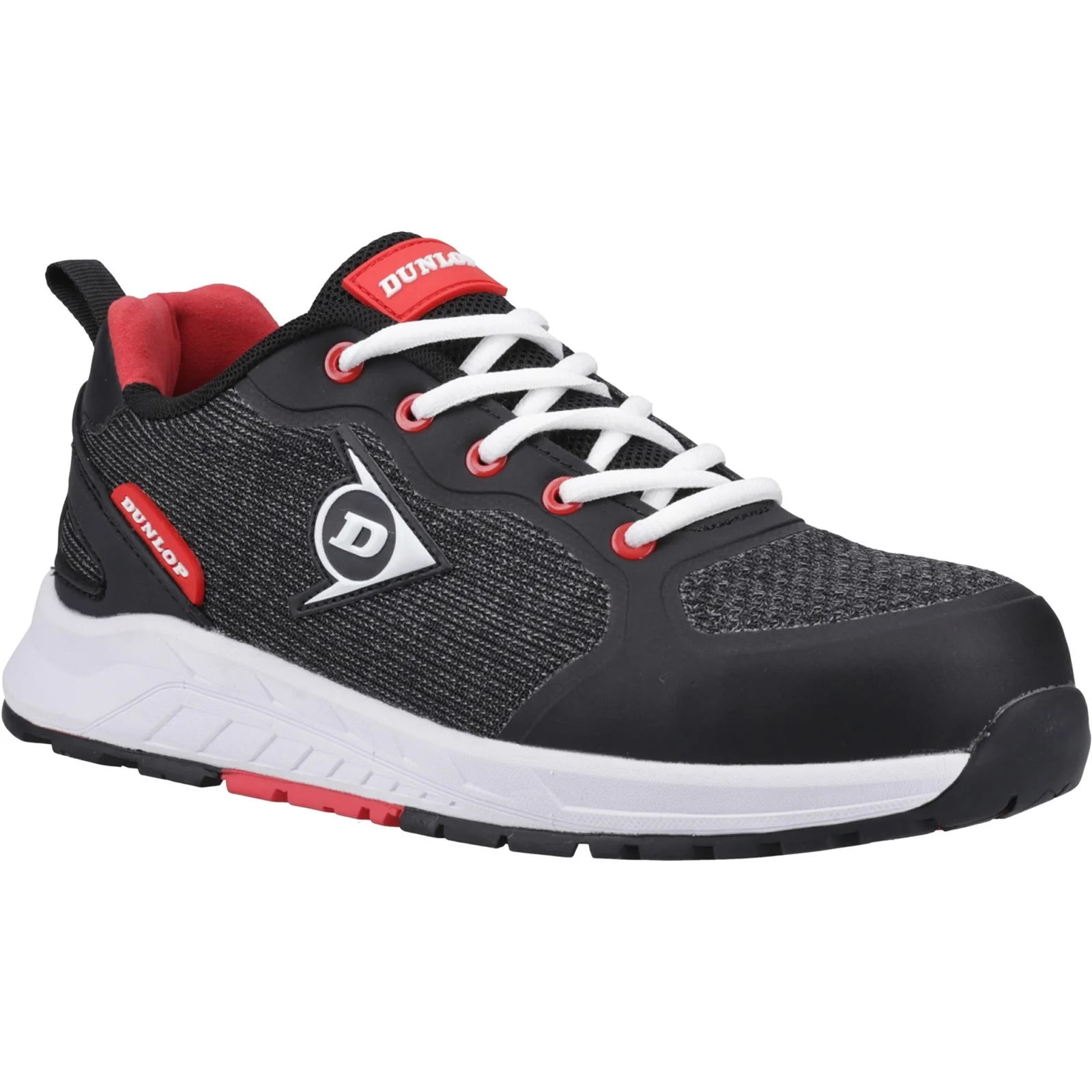 Dunlop T-Max Safety Shoes S1 Black/Red