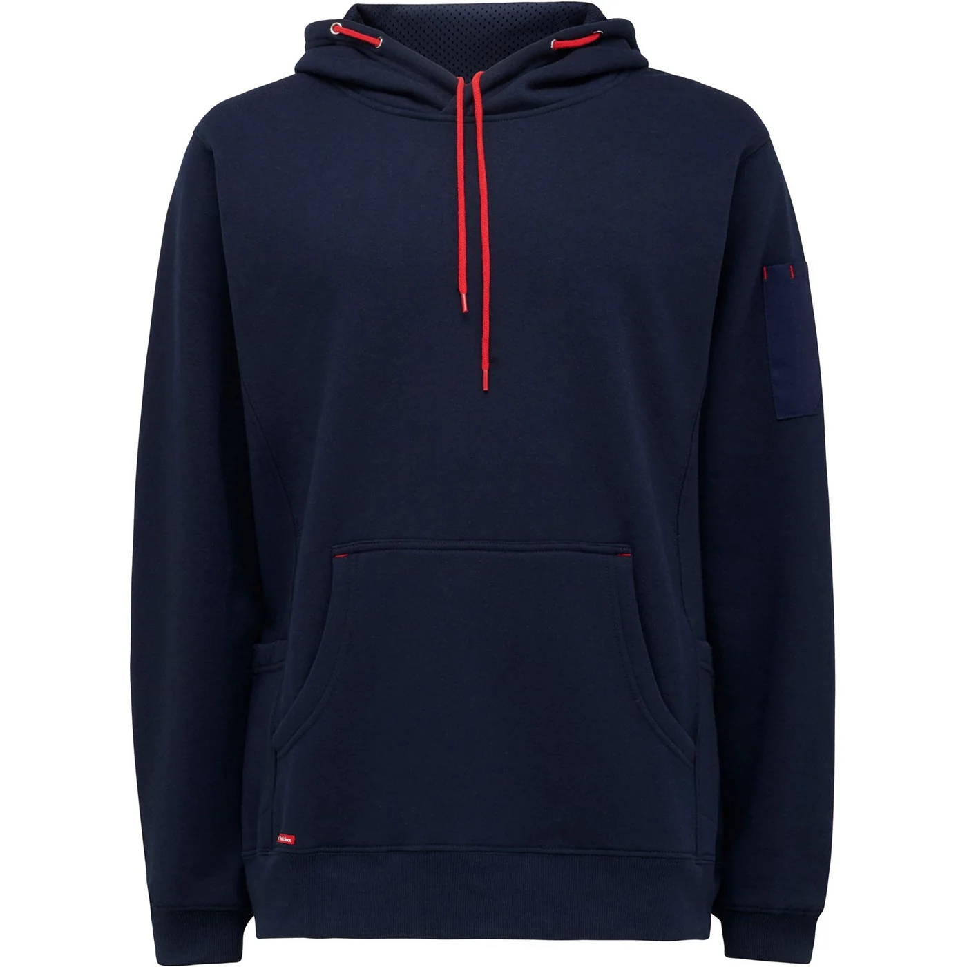 Hard Yakka Brushed Fleece Hoodie Navy - Image 4