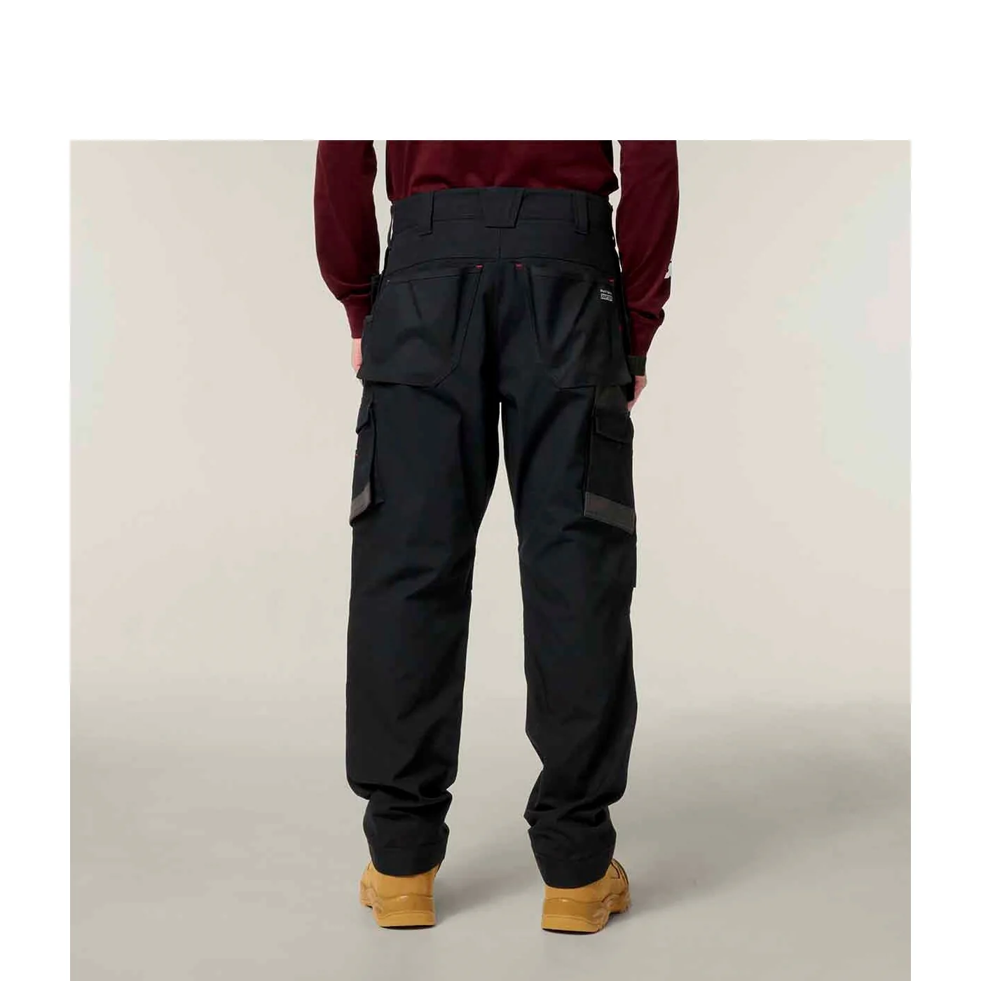 Hard Yakka Raptor Active Holster Pocket Pants Black - Image 2