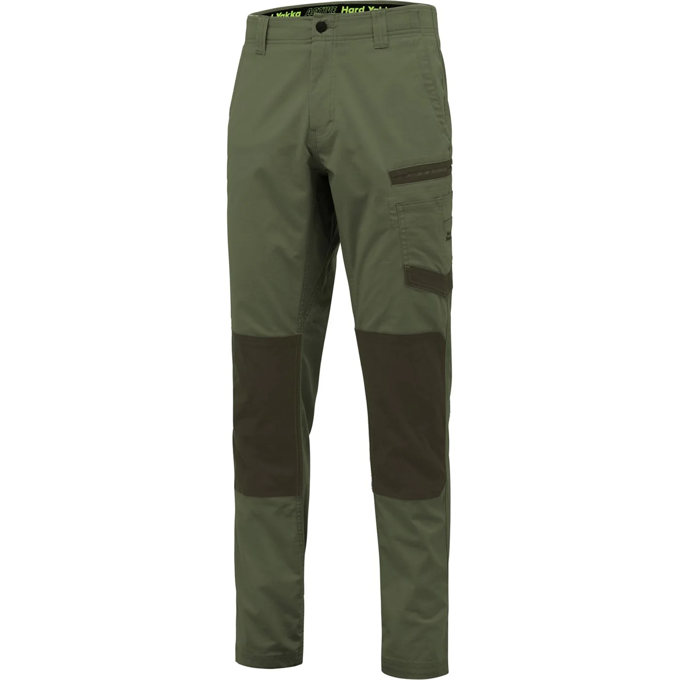 Hard Yakka Raptor Active Pant Military Green - Image 3