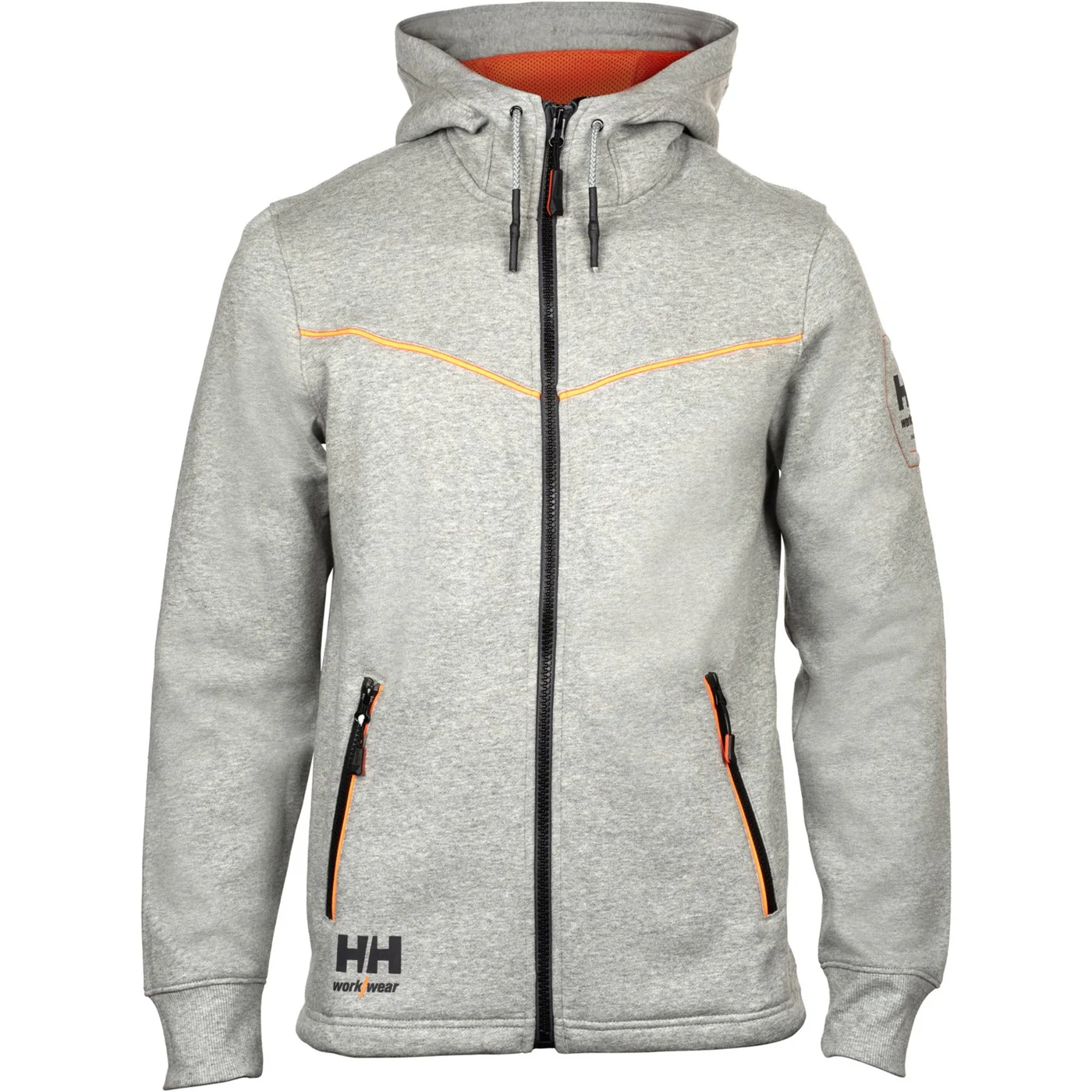 Helly Hansen Workwear Chelsea Evolution Hood  Grey Melange - Image 4