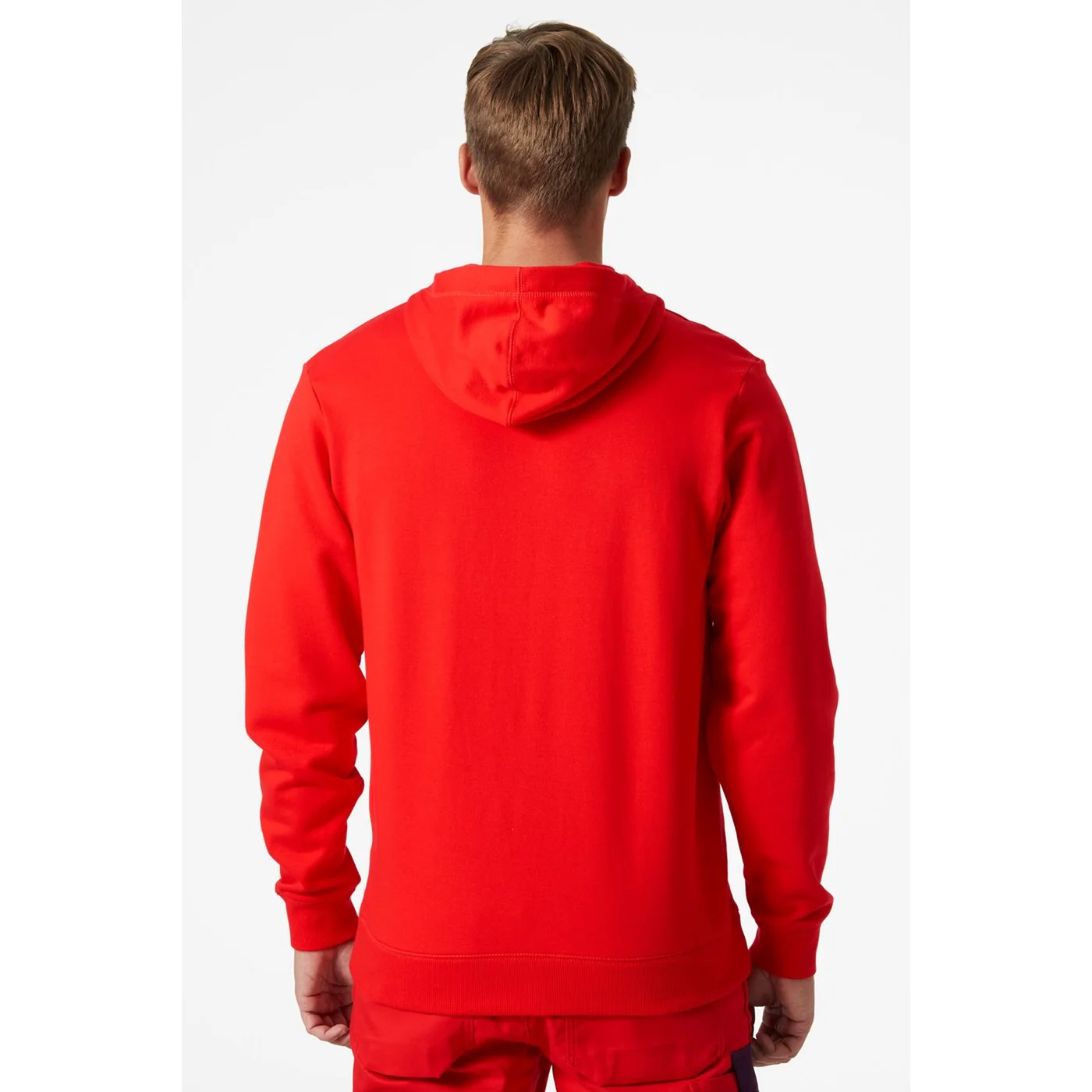 Helly Hansen Workwear Manchester Hoodie Alert Red - Image 2
