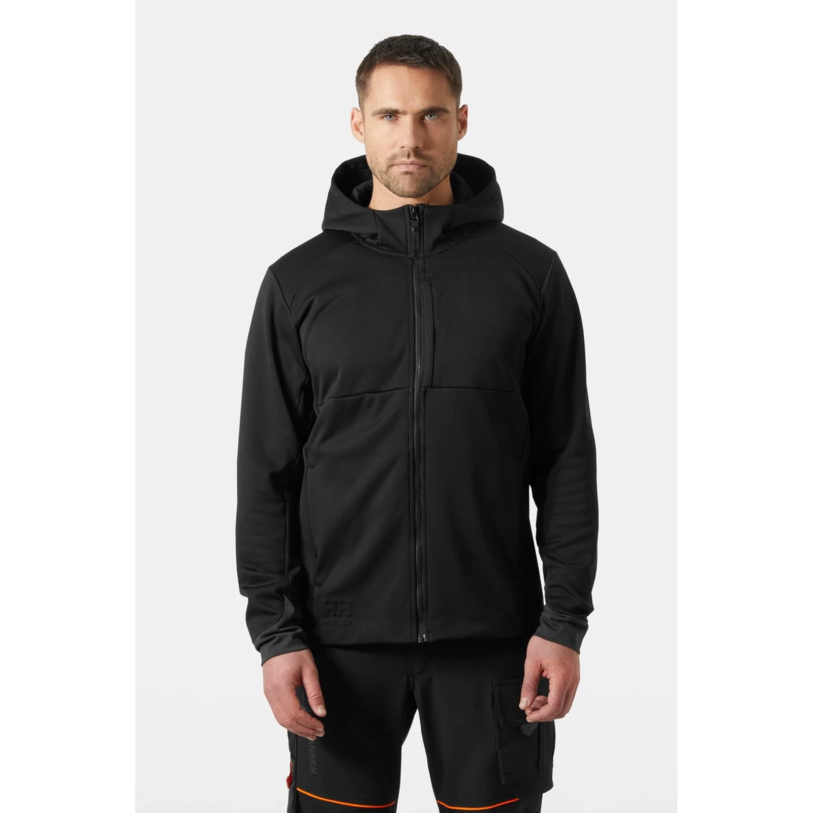 Helly Hansen Workwear Tech Hooded Midlayer Black