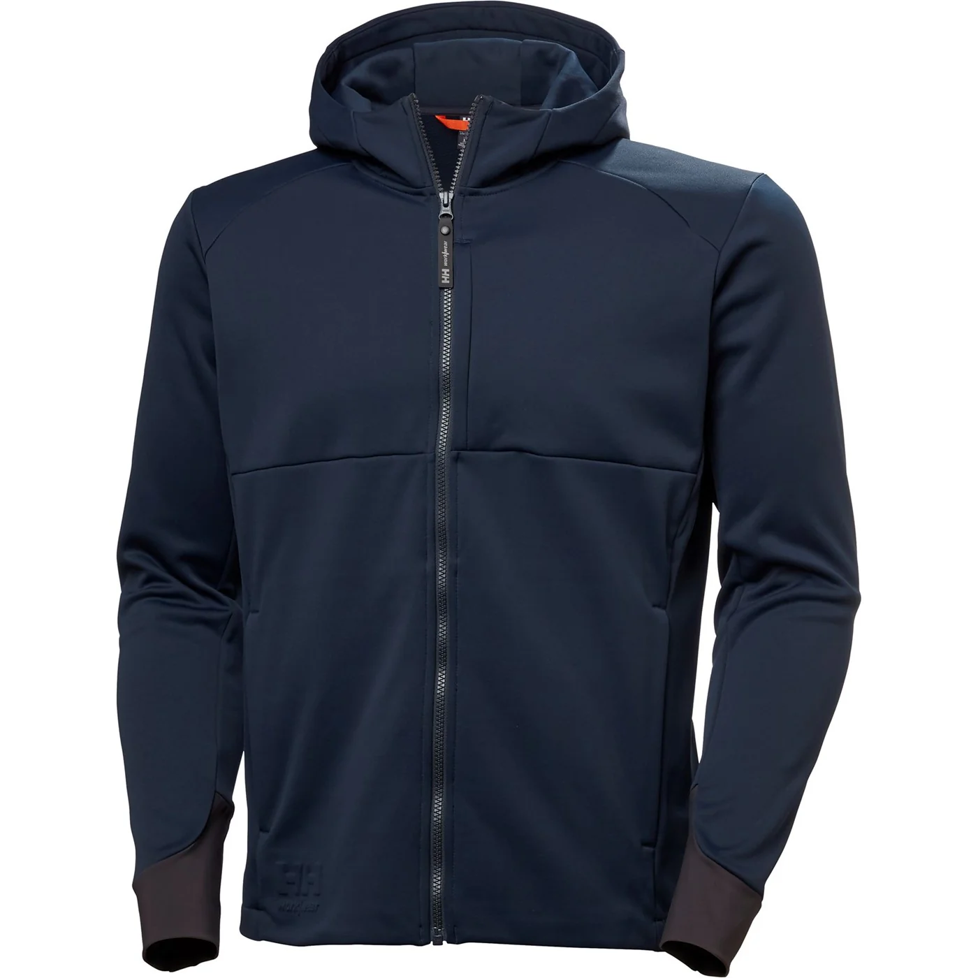 Helly Hansen Workwear Tech Hooded Midlayer Navy - Image 3