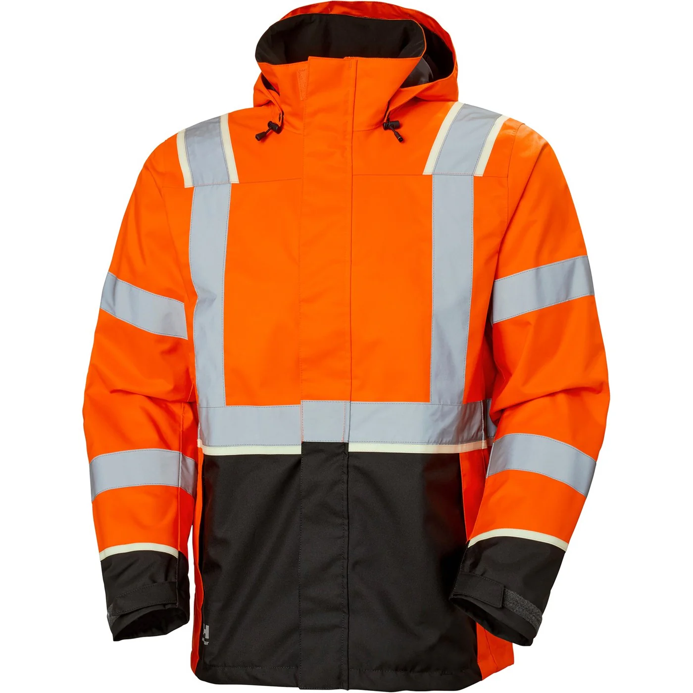 Helly Hansen Workwear UC-ME Shell Jacket Hi Vis Orange/Ebony - Image 3