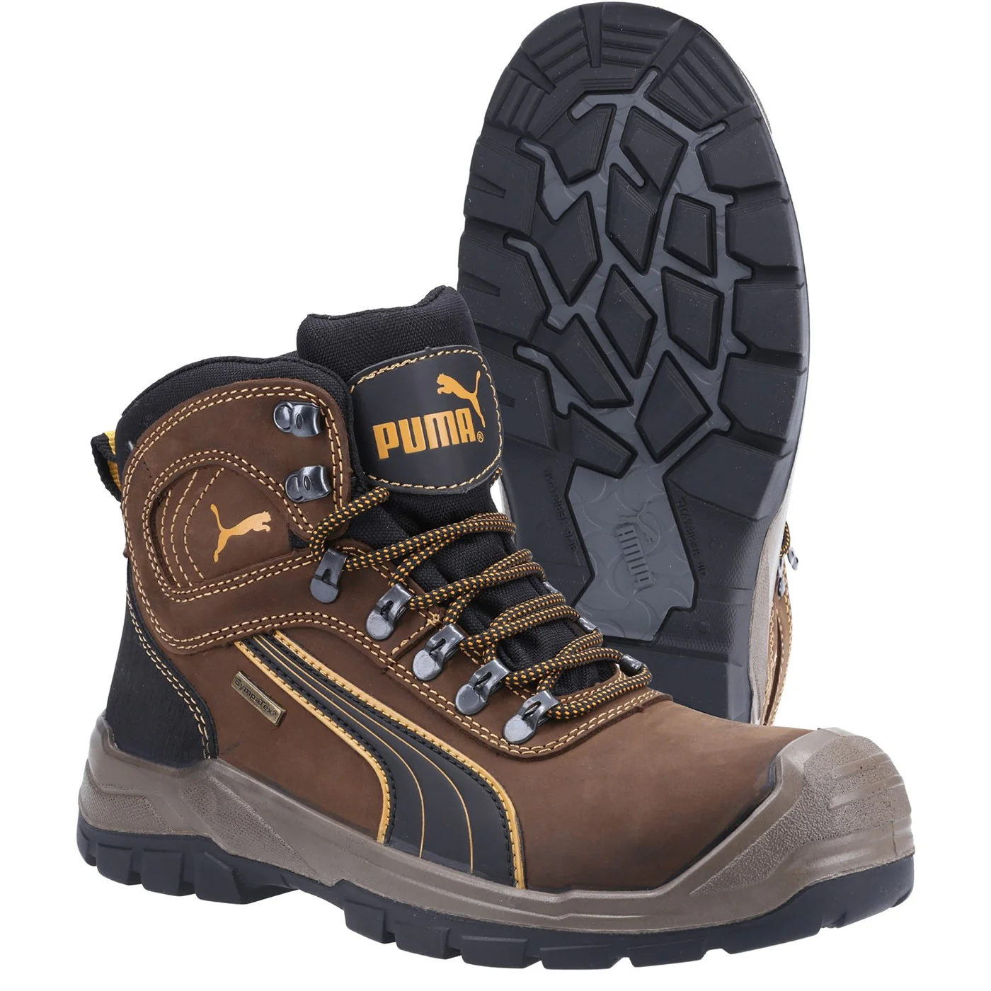 Puma Safety Sierra Nevada Mid Safety Boot S3 Brown - Image 3