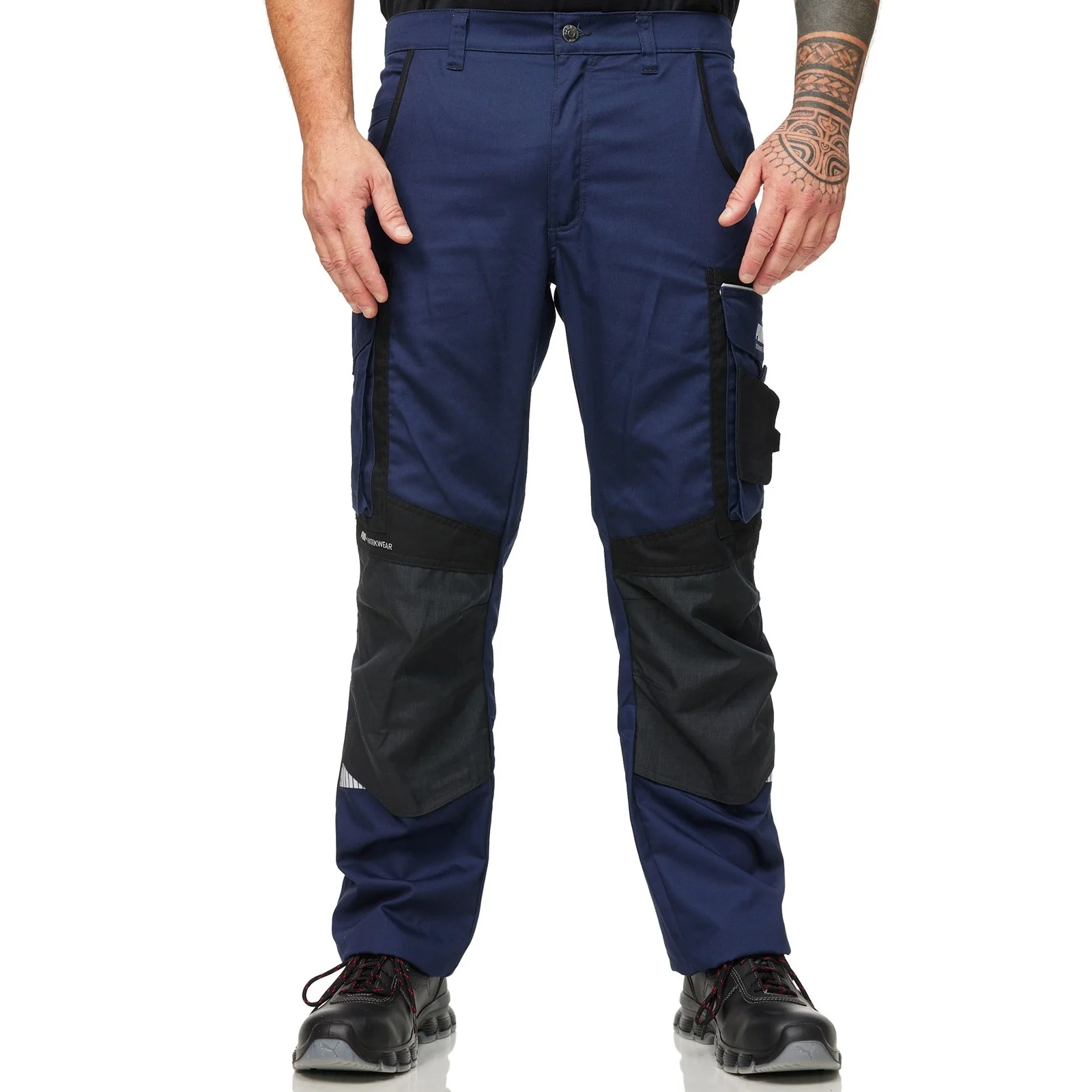 Puma Workwear Precision X Work Trousers Navy