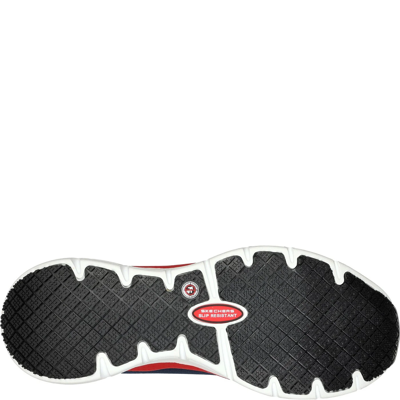 Skechers Workwear Arch Fit Sr Ringstap Safety Trainer S3 Navy/Red - Image 2