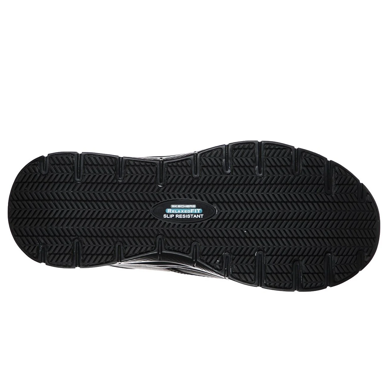 Skechers Workwear Flex Advantage - Fourche Sr Occupational Shoe OB Black - Image 2