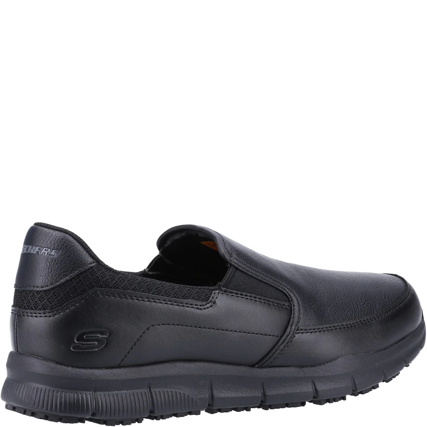 Skechers Workwear Nampa Groton Occupational Shoes OB Black - Image 2