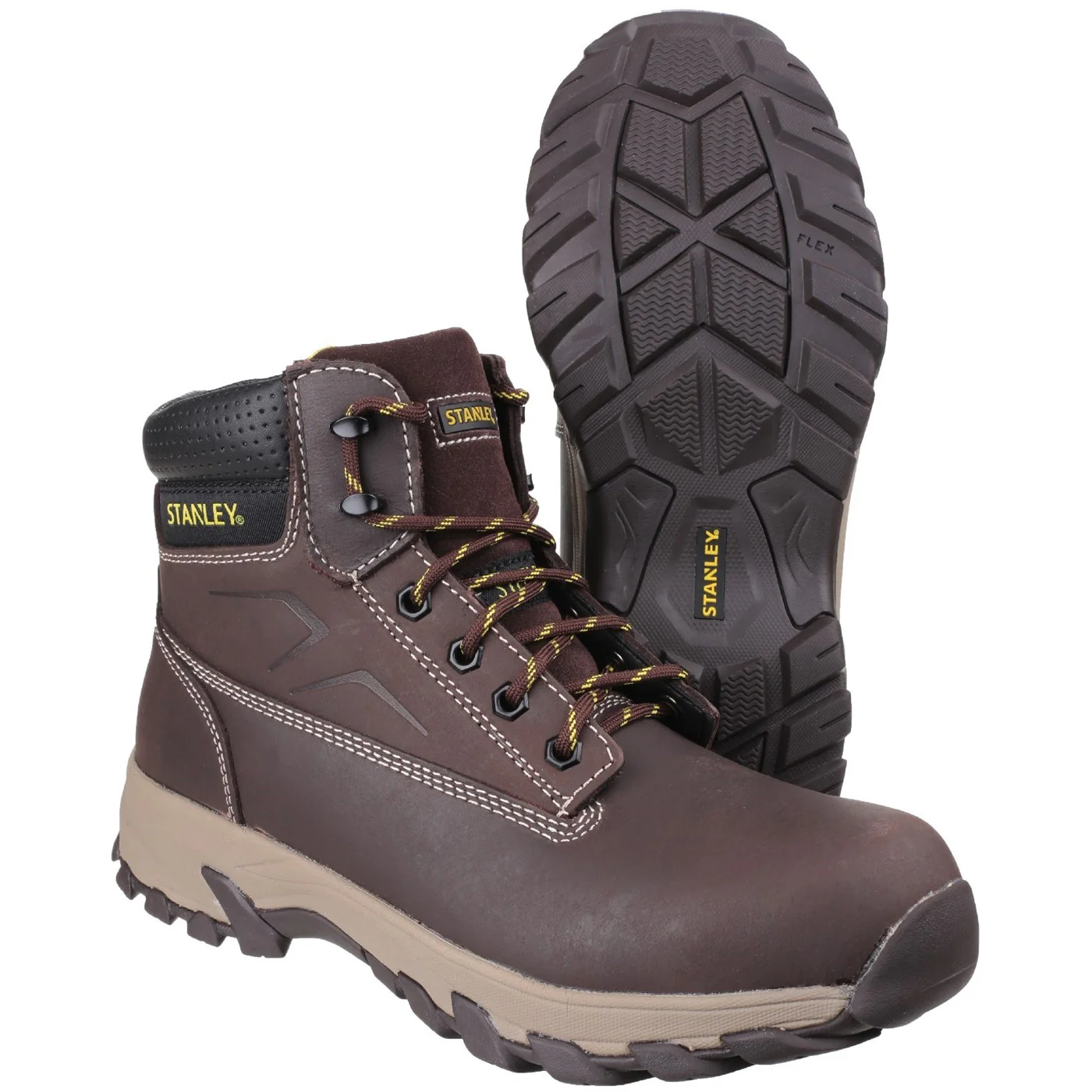 Stanley Tradesman Safety Boot SB Brown - Image 3