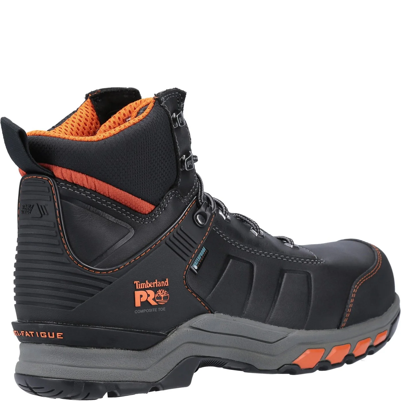 Timberland Pro Hypercharge Composite Safety Toe Work Boot S3 Black/Orange - Image 2