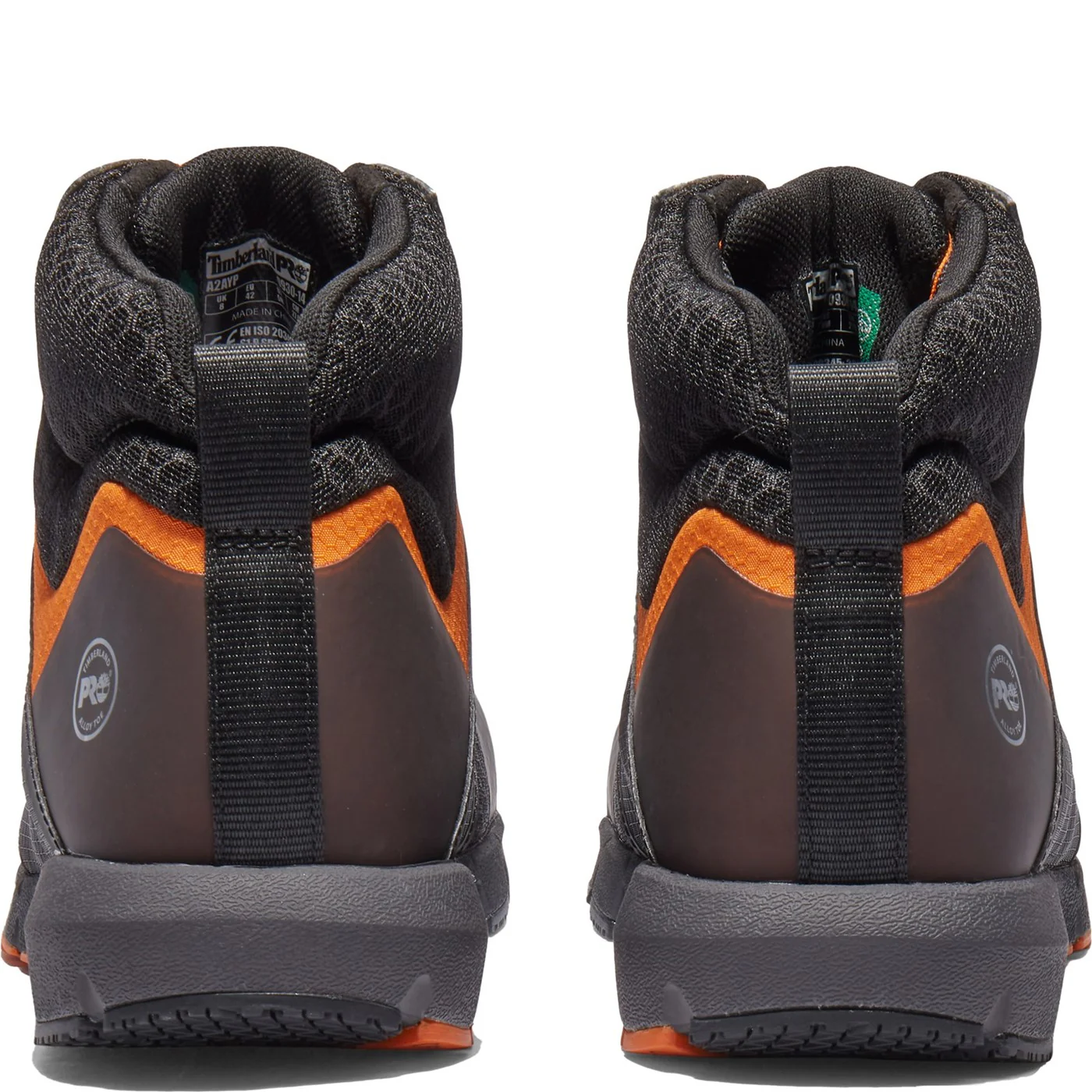 Timberland Pro Radius Boot S1 Black/Orange - Image 2