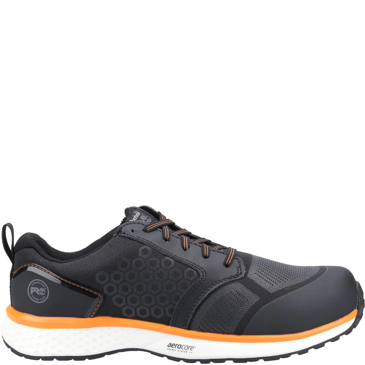 Timberland Pro Reaxion Composite Safety Trainer S3 Black/Orange - Image 4