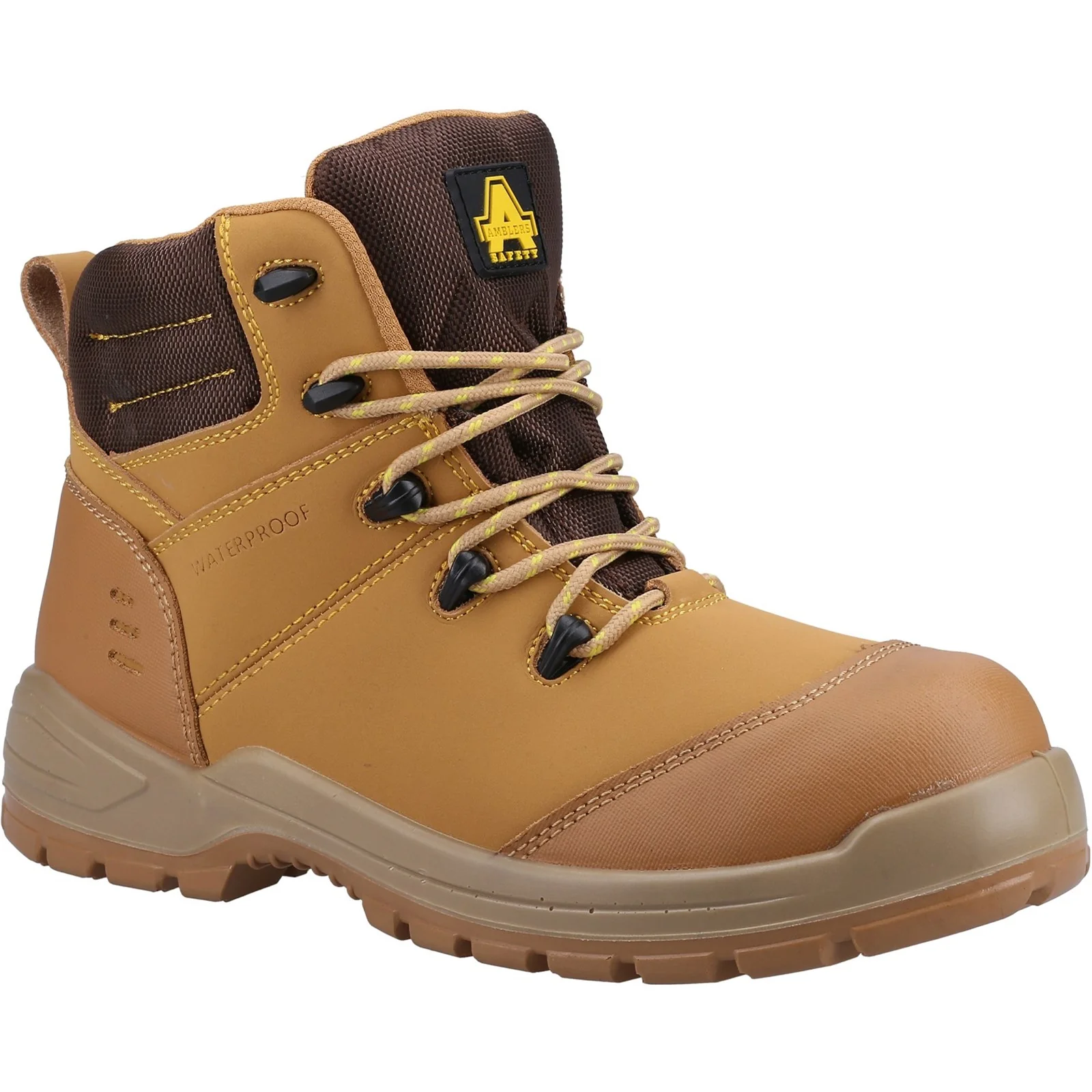 Amblers Safety 308C Metal Free Safety Boot S3 Honey