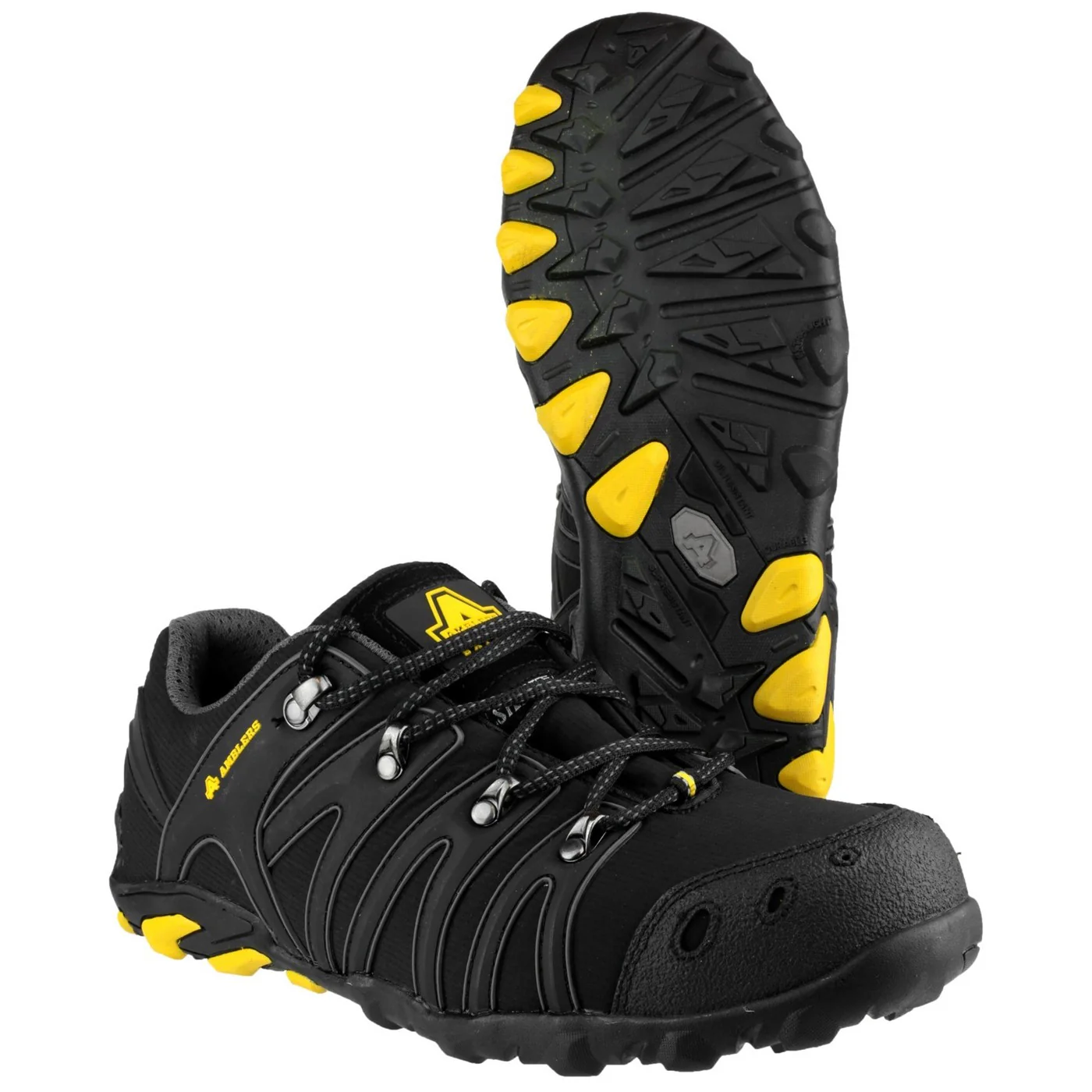 Amblers Safety FS23 Soft Shell Safety Trainer S3 Black - Image 3