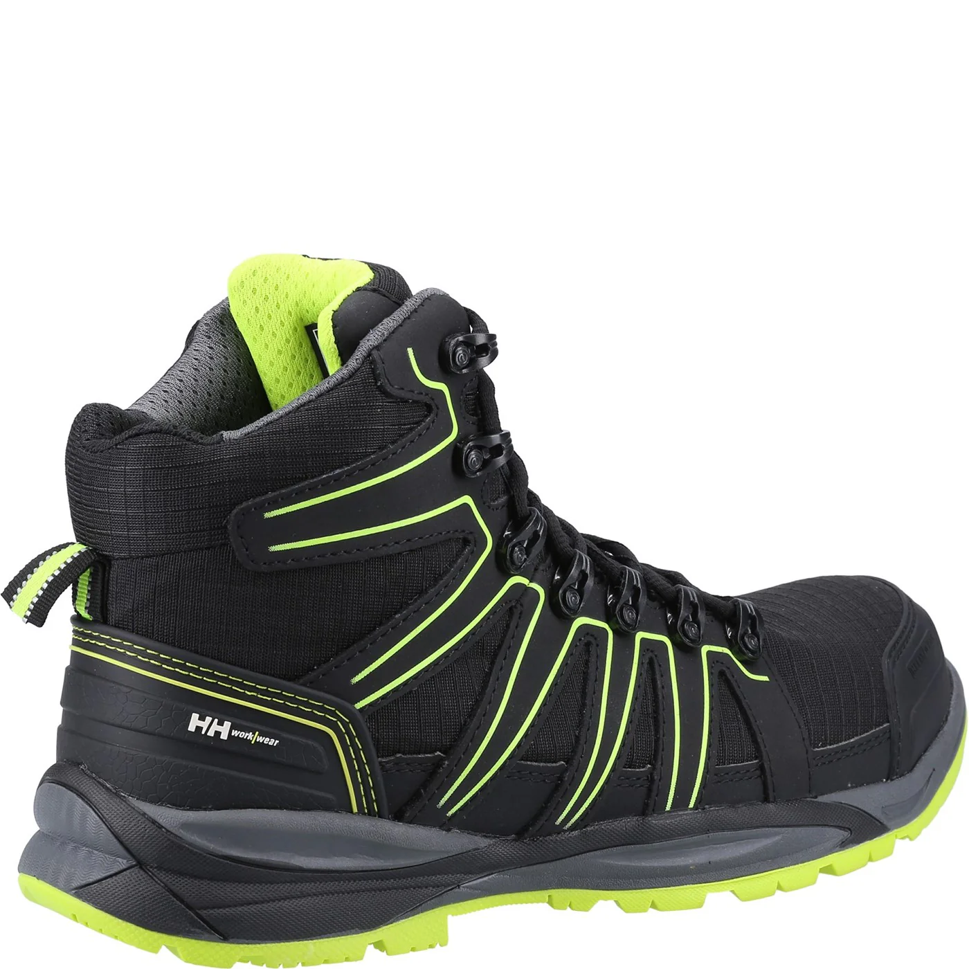 Helly Hansen Workwear Addvis Mid S3 Safety Boot S3 Black/Yellow - Image 2