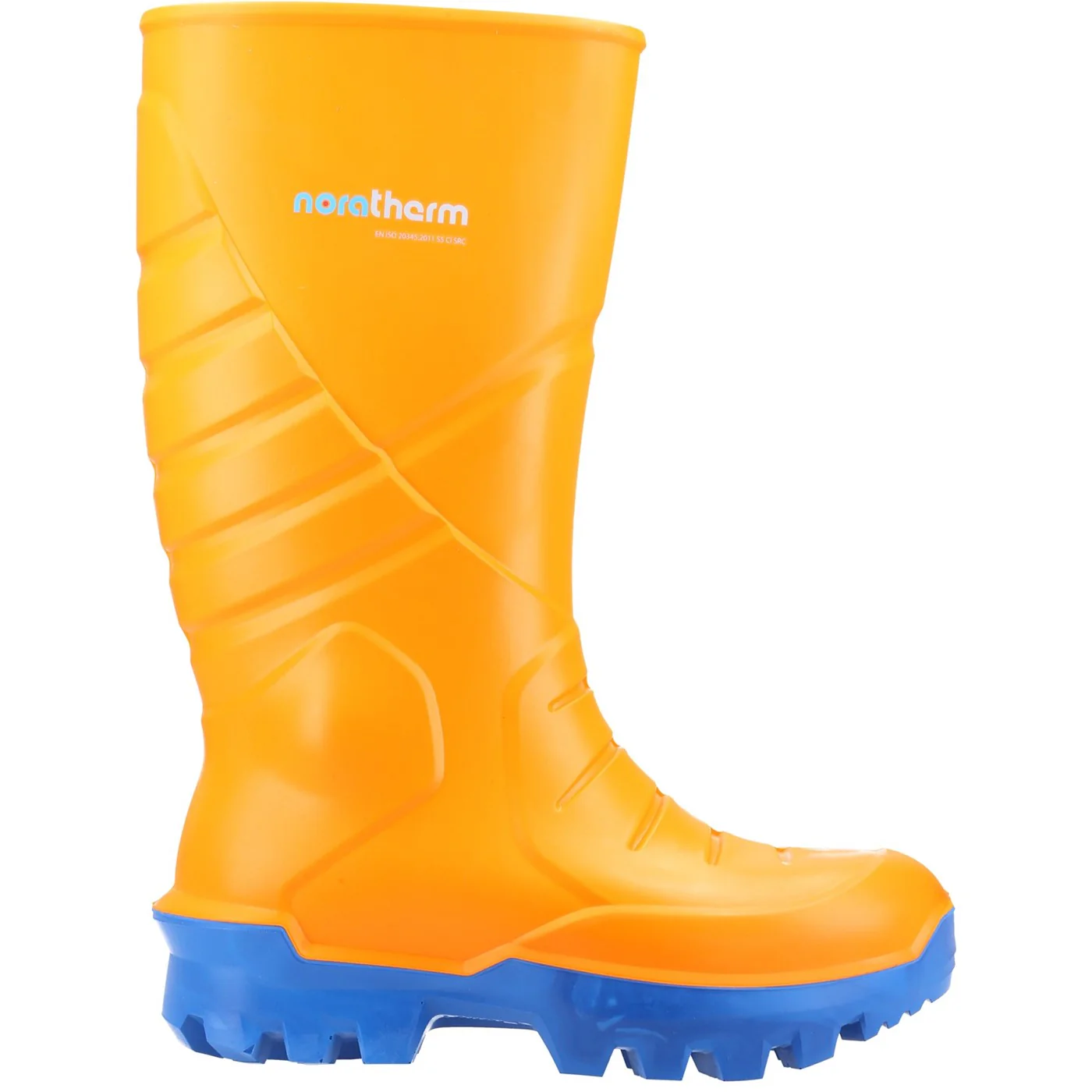 Nora Noratherm S5 Full Safety Polyurethane Thermo Boot S5 Orange/Blue - Image 4