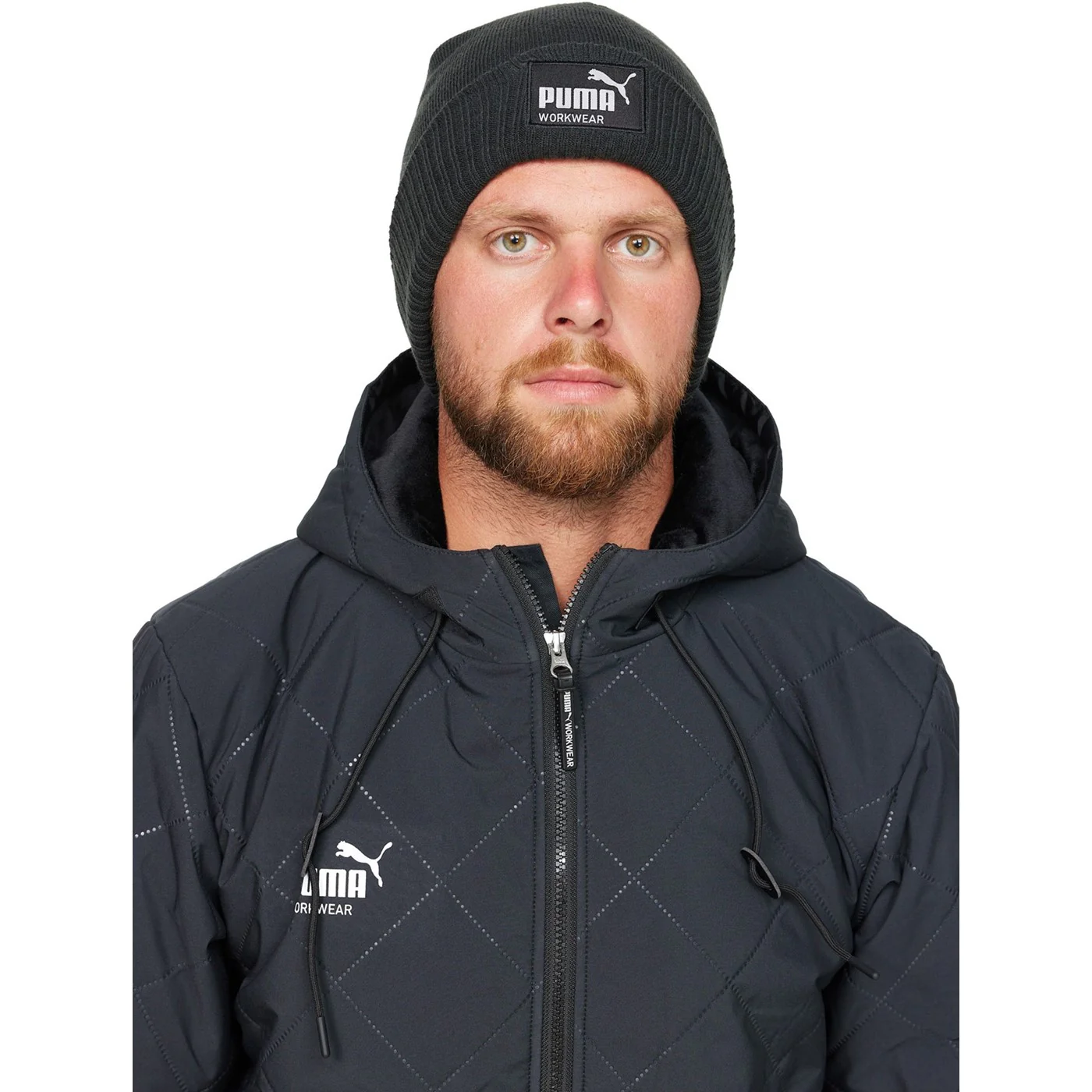 Puma Workwear Work Beanie Carbon - Image 2