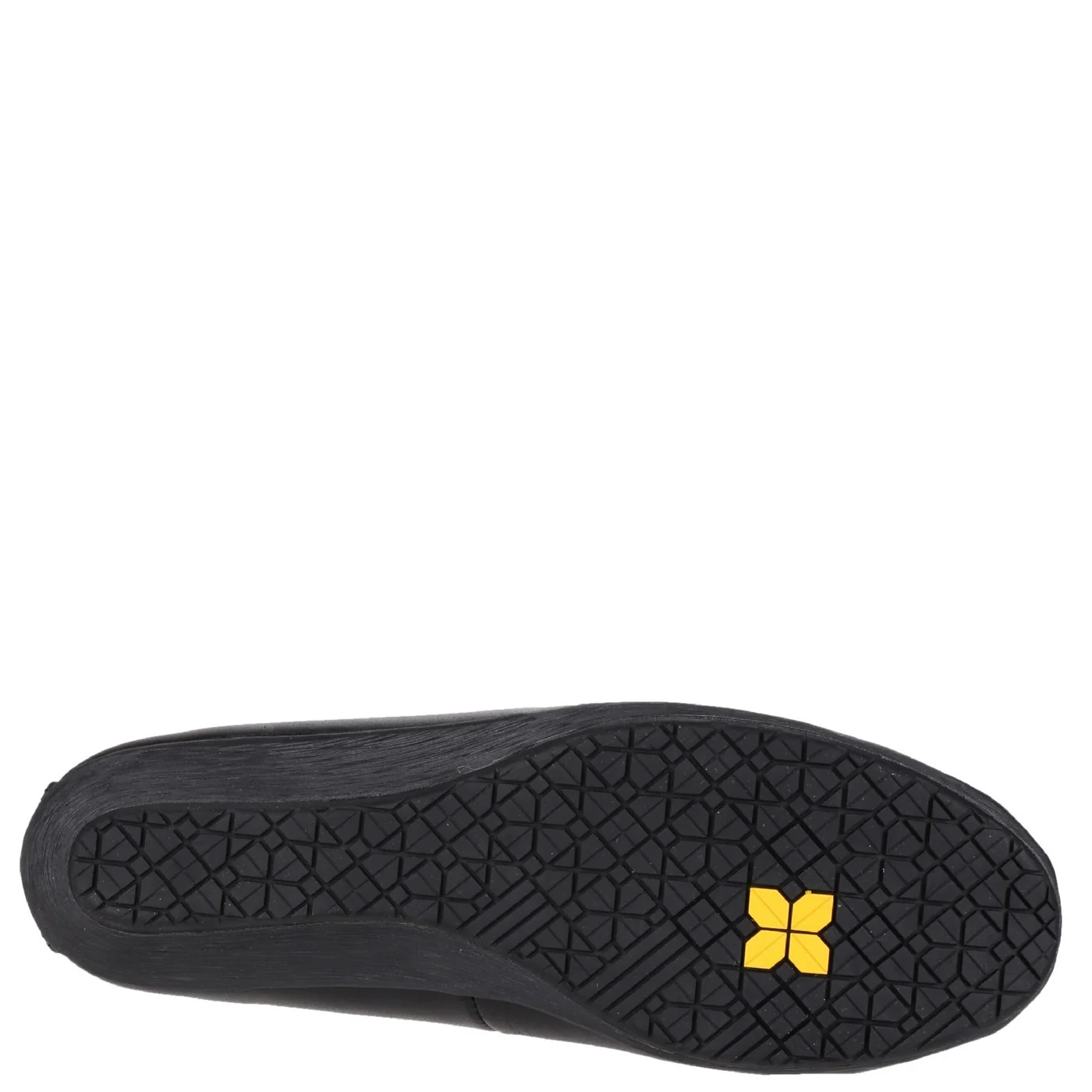 Amblers Safety FS107 Antibacterial Memory Foam Slip on Wedged Safety Court Shoe SB Black - Image 4