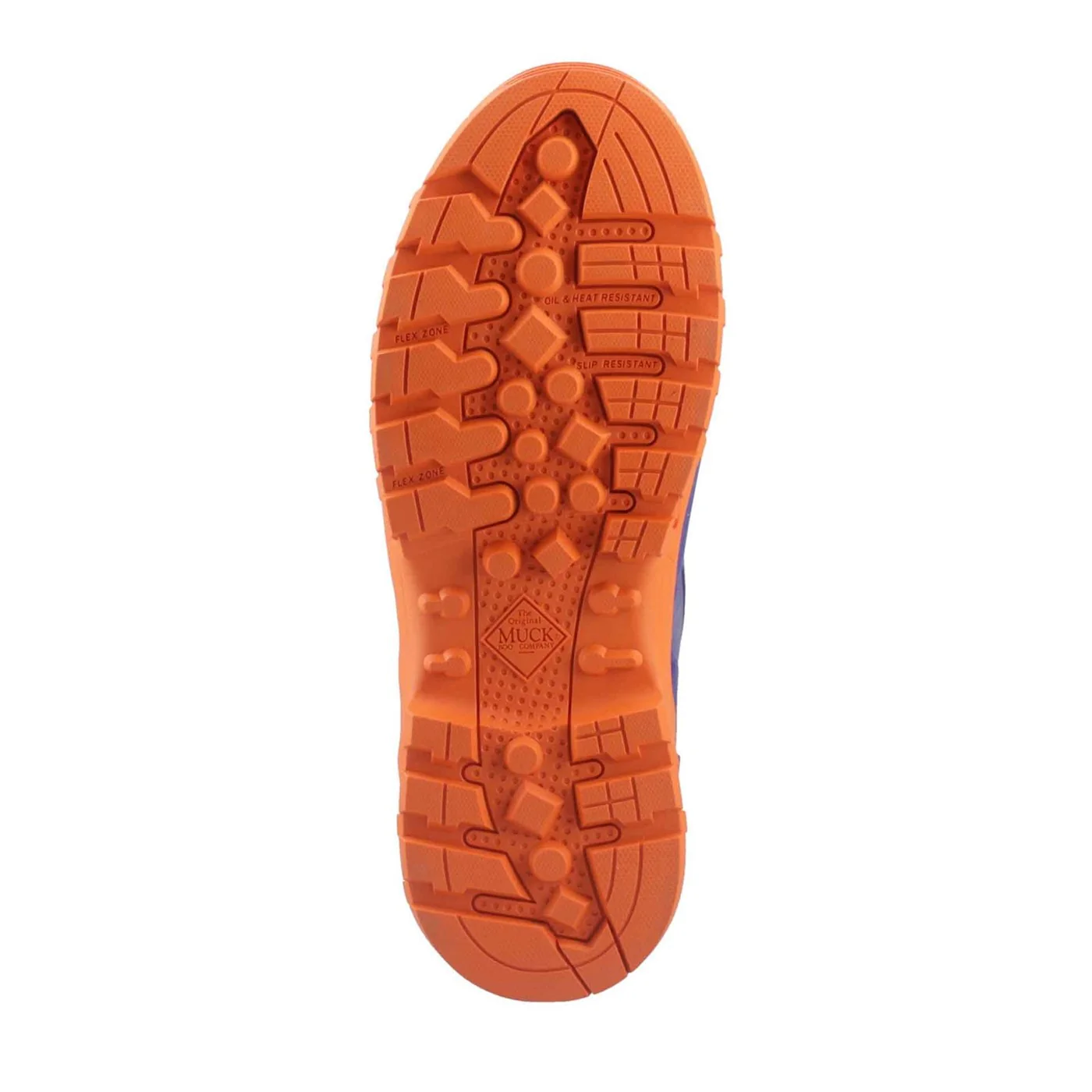 Muck Boots Grit S5 Safety Wellington S5 Blue/Orange - Image 5