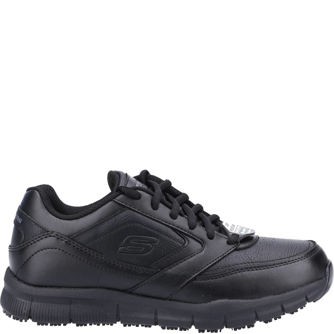 Skechers Workwear Nampa Wyola Occupational Shoes OB Black - Image 4